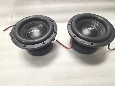 SKAR Audio SVR-8 D4 8  800 Watt Max Power Dual 4 Ohm Car Subwoofer (PAIR) • $165