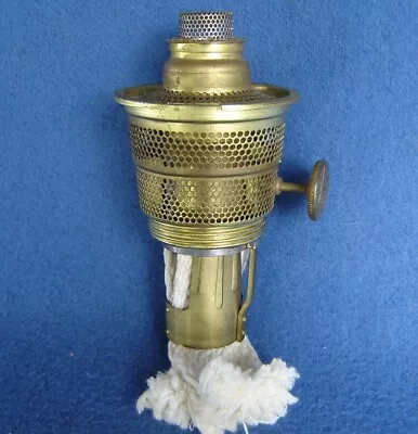 Antique Vtg. ALADDIN NU TYPE MODEL-B LAMP ~ Original CHICAGO Unused BURNER BRASS • $89.50