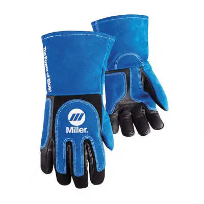 $42.99 • Buy Miller Heavy Duty HD Mig Stick Welding Gloves XL LG 263339 263340 Arc Armor