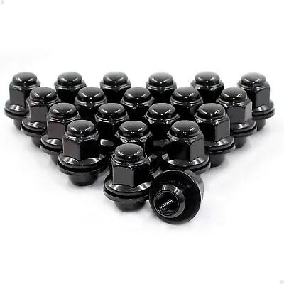 24 OEM Factory Mag Lug Nuts Black For Toyota Tacoma 4Runner 12x1.5 6x5.5 Wheels • $27.95