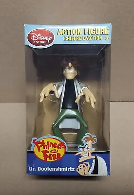 $40 • Buy Disney Store Funko Phineas & Ferb Dr. Doofenshmirtz Figure New