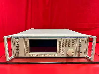 Marconi 2030 10kHz - 1.35GHz Signal Generator SN 11953024 • $1997