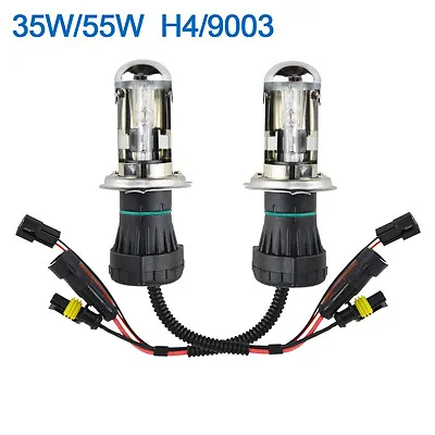 35W/55W HID Xenon Bi-xenon Hi/Low Dual Beam Bulbs H4 H13 9003 9004 9007 9008  • $17.84