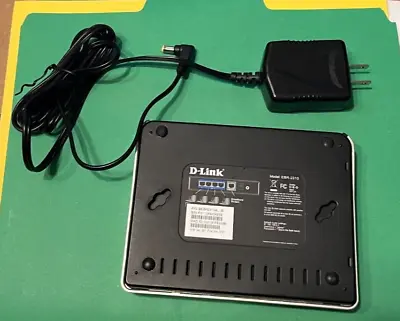 D-Link EBR-2310 4-Port 10/100 Wired Router With Power Supply • $8.98