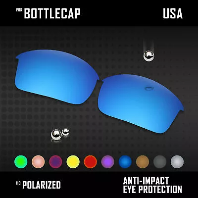 Anti Scratch Polarized Replacement Lenses For-Oakley Bottlecap Options • $6.99