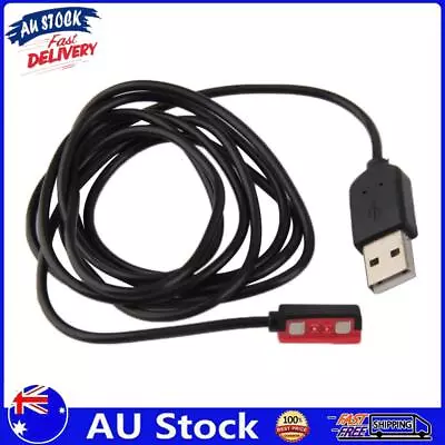 AU USB Charging Cable Charger Adapter For Pebble Steel Smartwatch Watch Black  • $8.59