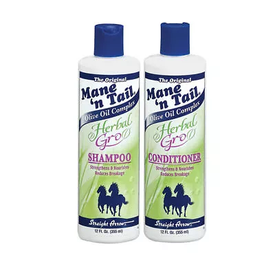 Mane N Tail Olive Oil Comlex Herbal Gro Shampoo & Conditioner 12 Oz • $20.99