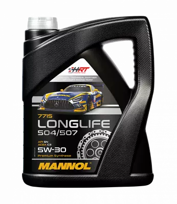 Mannol 5L Fully Bi-Synthetic Engine Oil Longlife 3 5w30 LL-04 AUDI VW 504/507 C3 • £21.99