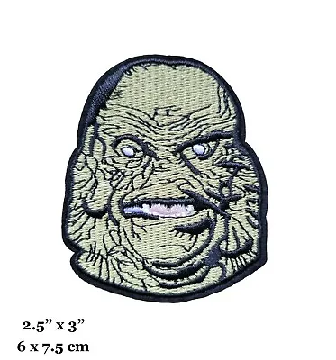 Creature From The Black Lagoon Horror Movie Monster Embroidered Iron On Patch • $4.99