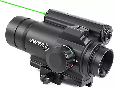 Sniper M4LG Red Dot Sight Reflex Sight Combo With Green Laser • $57.99