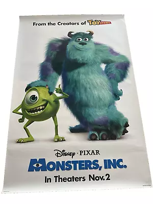 Monsters Inc Original Movie Poster 27x40 Rolled • $21