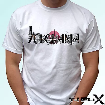 Yokohama City T Shirt Top Japan Flag Tee Design - Mens Womens Kids & Baby • £9.99