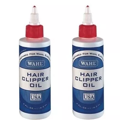 2 X Genuine 3310 Wahl Clipper Oil 118ml 4fl/oz For Long Lasting Hair Clippers • $20.91