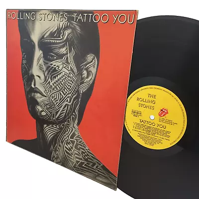 Rolling Stones Vinyl Record Tattoo You LP Plus Inner Lyric Sheet • $19.95