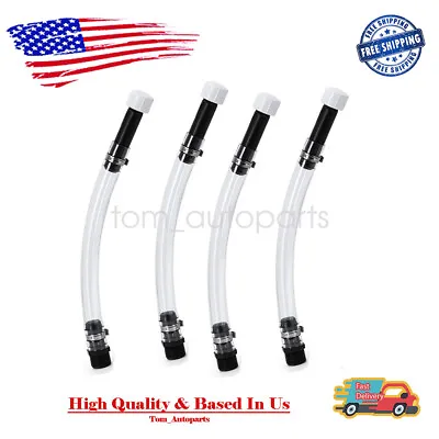 4 Pack Deluxe Fuel Jug Hose Filler Racing Utility Gas Can Kit VP Spout • $14.32