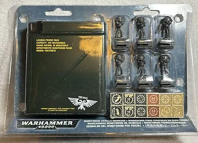 Warhammer 40k Lasgun Power Pack Munitorum Vehicle Markers Dice Mint Sealed 2012 • £79.99