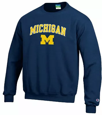 Michigan Wolverines Stadium Powerblend Screened Crew Sweatshirt  • $24.95