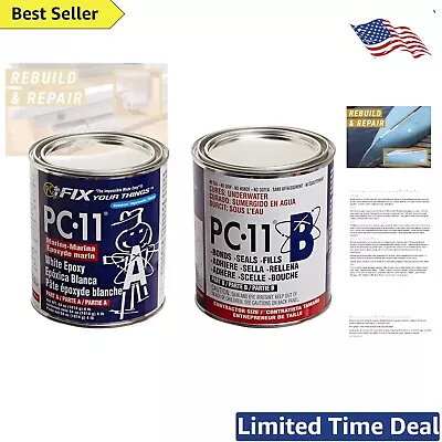 PC-11 Epoxy Adhesive Paste - Marine Grade - Bonds In Wet Dry And Underwater • $111.99