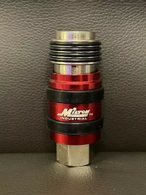 Milton 5-in-1 Universal Safety Exhaust Industrial Quick Air Coupler FNPT 1750 • $18.99