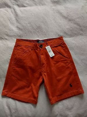 Unisex Polo Ralph Lauren Shorts (rust Colour) • £12
