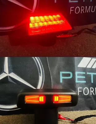 OEM Mercedes W202 C-Class Third Brake Light LED Black And Radar Rear 2028200956 • $325