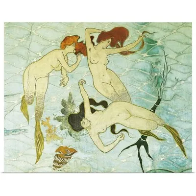 Fonda Espana. Mermaid's Room. 1899. By Poster Art Print Figurative Home Decor • $29.99