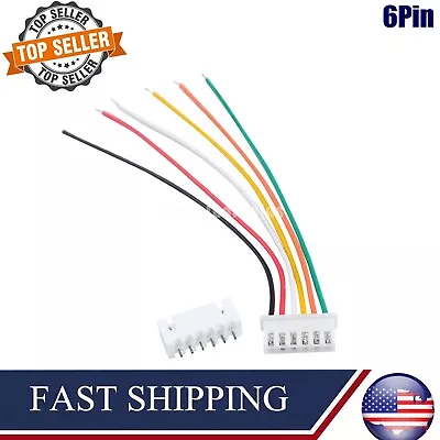 JST XH2.54mm 6 Pin Singleheaded Wire Cable Connector Set Male Female PCB 20cm • $7.69