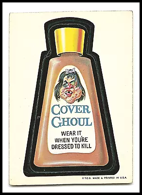 1973 Topps Wacky Packages Series 1 Cover Ghoul  EX • $8