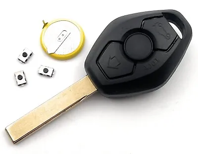 Repair Kit For BMW 3 Button Remote Key HU92 Battery 3 5 7 X3 X5 Z4 E38 E39 E46 • $9.16
