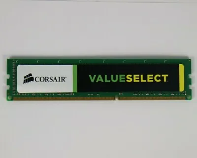 Corsair Value 8 GB ( 8GB X 1 ) DDR3 RAM Memory 1333Mhz FAILED MEMORY TEST • £8.99