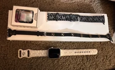 Set Of 3 Michael Kors (knockoff) Apple Watch Bands And Protective Case • $25