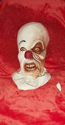 READ Damaged Life Size Pennywise Acid Bust Wallhanger Horror Clown Neca Theme  • £181