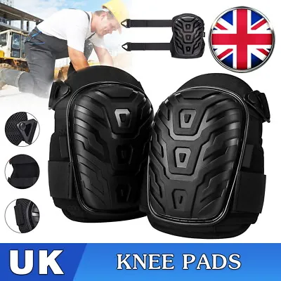 £12.59 • Buy 1 Pair Knee Pads Construction Professional Work Safety Comfort Gel Protector Leg