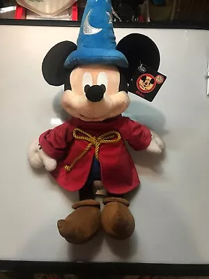 Disney Store EXC Mickey Mouse Club Sorcerer Fantasia 24  (60.96 CM) Plush Wizard • $7