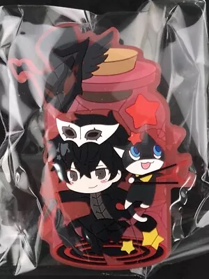 Persona 5 P5 Chara Toria Rubber Clip Joker Hero Ren Amamiya & Mona Morgana New • $35.99