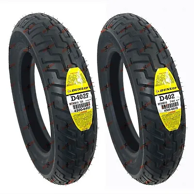 Dunlop D402 MT90B16 Front And Rear Motorcycle Tire Set Harley-Davidson MT 90 16 • $373.17