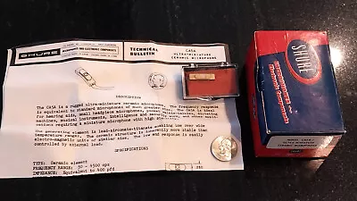 New Unused Shure CA5A 1 Miniature Microphone Mike / Old Vintage Ham Radio Tube • $9.99