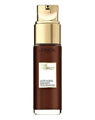 L'Oreal Paris Age Perfect Anti-Age Foundation - 530 Espresso Carded • £6.99