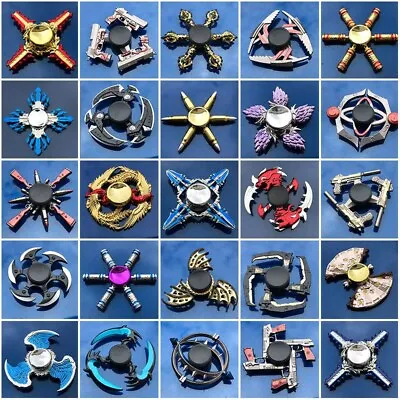  NEW Fidget Spinner Finger Hand Focus Spin EDC Bearing Stress Toys UK • £3.99