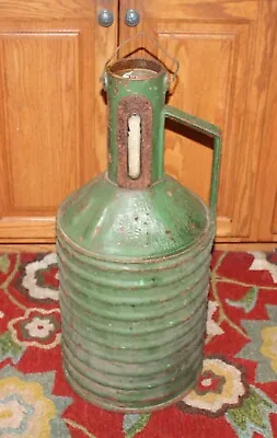 Antique Sexton Armored 5 Gallon AJAX Metal Test Container Industrial Boston Mass • $149.99