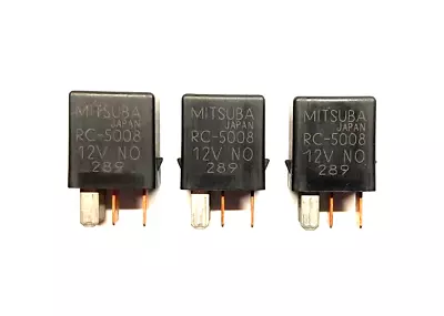 Subaru OEM 4 Pin Accessory Power Fan Fog Light Relay Mitsuba RC-5008 (3 Relays) • $13.65