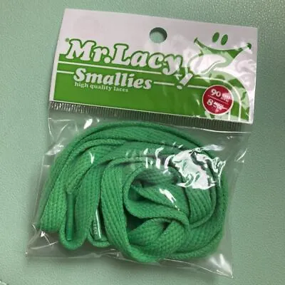 Mr Lacy Smallies Shoe Laces - Kelly GreenColoured Flat Laces 90 Cm Long • £3.60