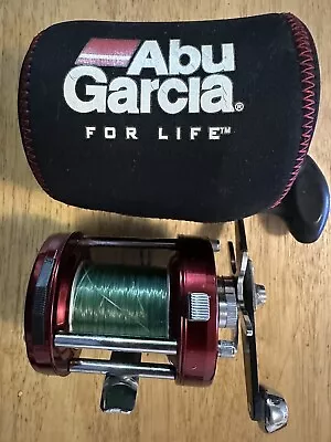 Abu Garcia Ambassadeur 6500TC Made In Sweden Red Power Handle • $120