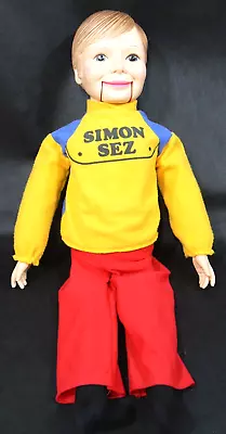 Vintage 1973 Horsman Dolls   SIMON SEZ   Ventriloquist Dummy 30  Original Outfit • $65