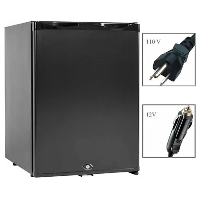 Smad 1.0 Cu Ft Truck Refrigerator RV 12V 110V Mini Fridge Compact Frost-Free • $289