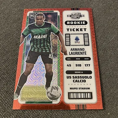Armand Lauriente 2022-23 Contenders Optic Rookie Ticket Red Mojo Prizm Sassuolo • $3.98