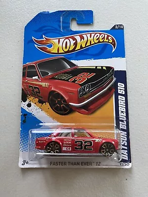 2012 Hot Wheels Datsun Bluebird 510 Faster Then Ever • $25