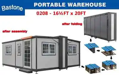 16½ft X 20ft Mobile Home Expandable Prefab Container House Financing Available • $24500