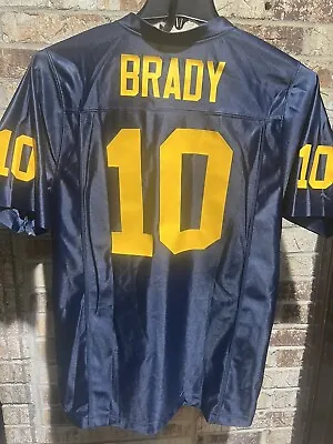 $129 New S/M Retro Brand Michigan Wolverines Tom Brady Throwback Classics Jersey • $119.99