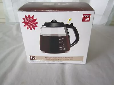 12 Cup Universal Replacement Coffee Carafe Pot Model GL312 Medelco Inc New • $14.95